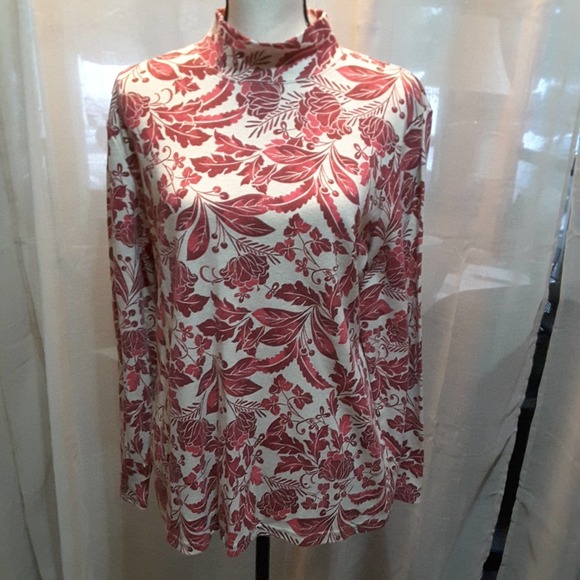 Karen Scott | Tops | Karen Scott Mock 